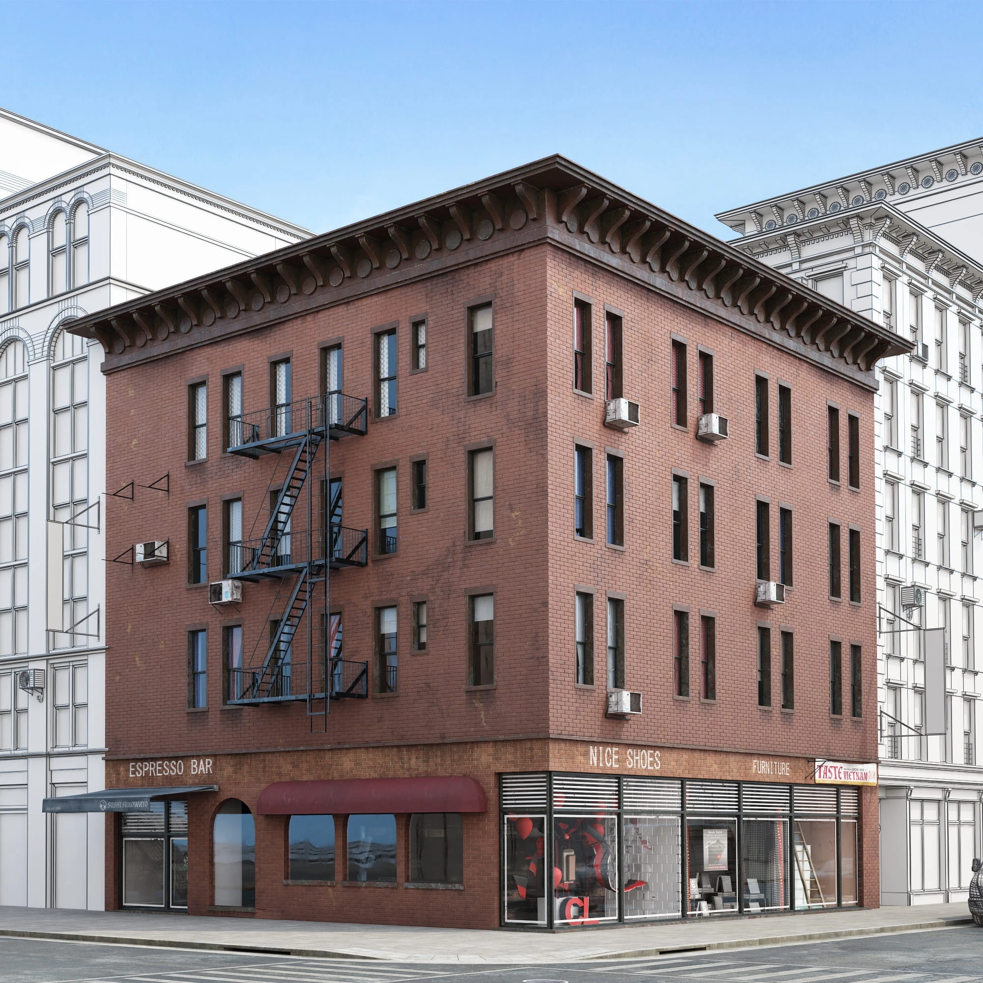 new york style buildings 014 — Descargar