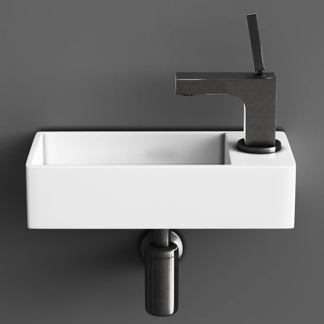 washbasin WeltWasser Aisbach &  faucet Hansgrohe Axor Citterio — Download