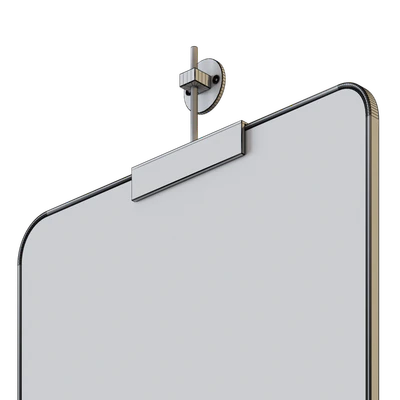 Rounded Corners Mirror on Bracket by Clear Home Design — Ver 2