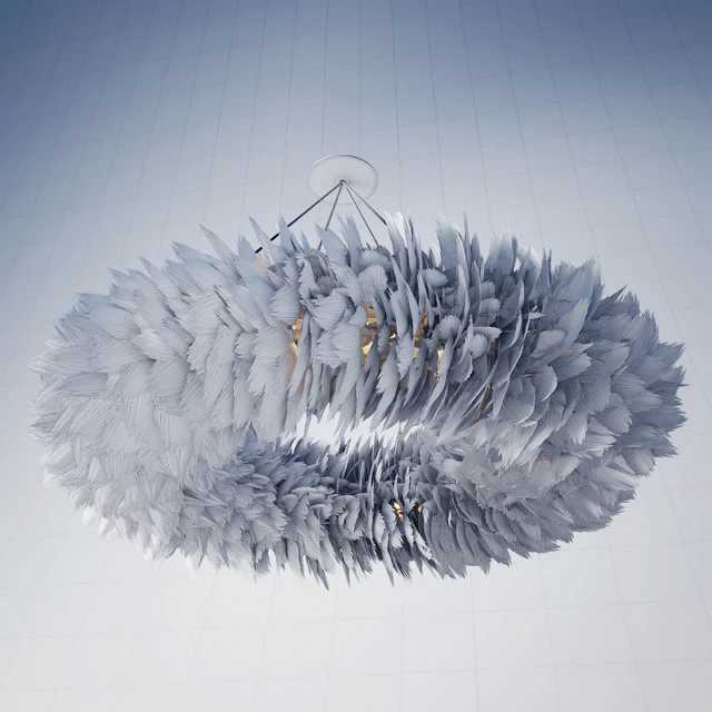Chandelier Pero White D61 — Descargar