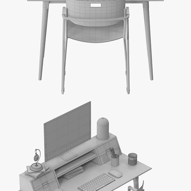 Scandinavian Style Desk — Descargar