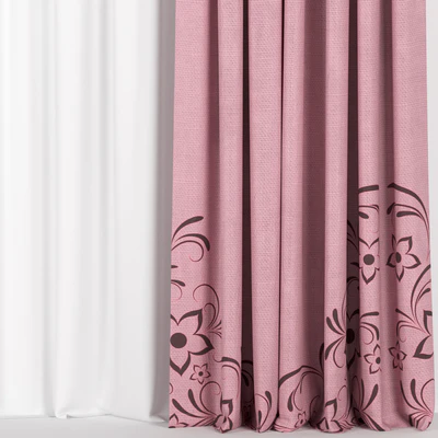 Pink curtains. — Ver 2