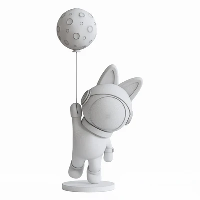 Astronaut sculpture — Вид 2