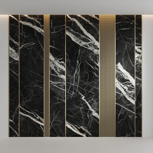 Marquina Black + Gravity Wave Porcelanosa — Скачать