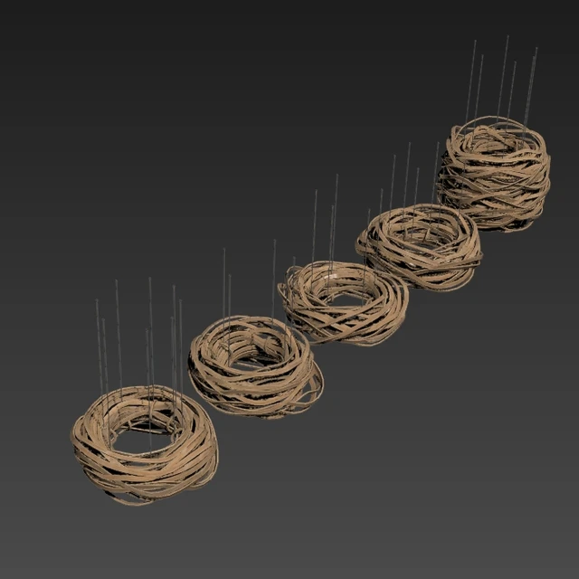 Decor wood nest n1 / Decor wood nest No. 1 — Descargar