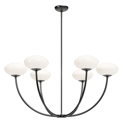 Talia 6 Light Round Chandelier — Ver 2