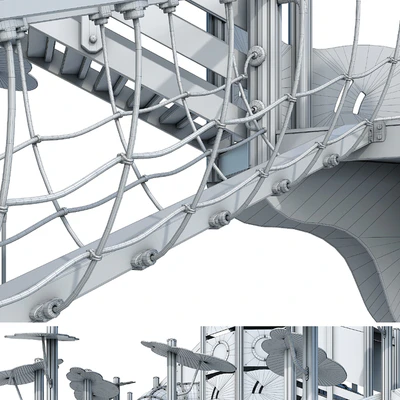 Large children playground. Playground — Ver 2