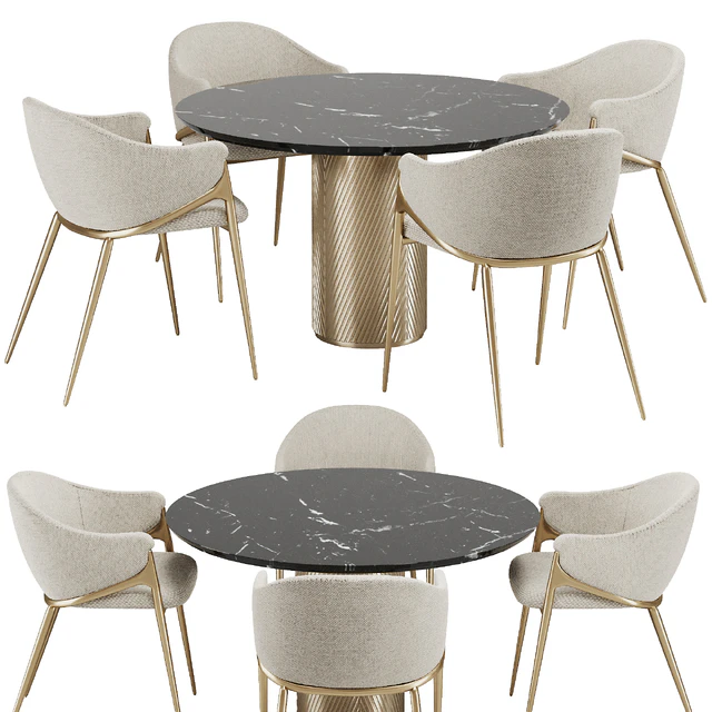 Dinning chair and table set26 — Descargar