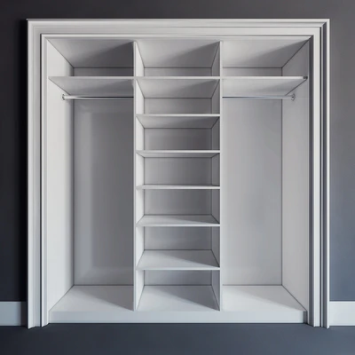 Built-in closet 02 \ fitted wardrobe 02 — Ver 2