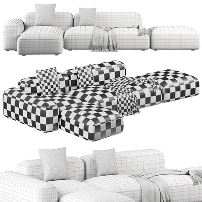 Customizable Sofa Lapis E019 — Вид 2