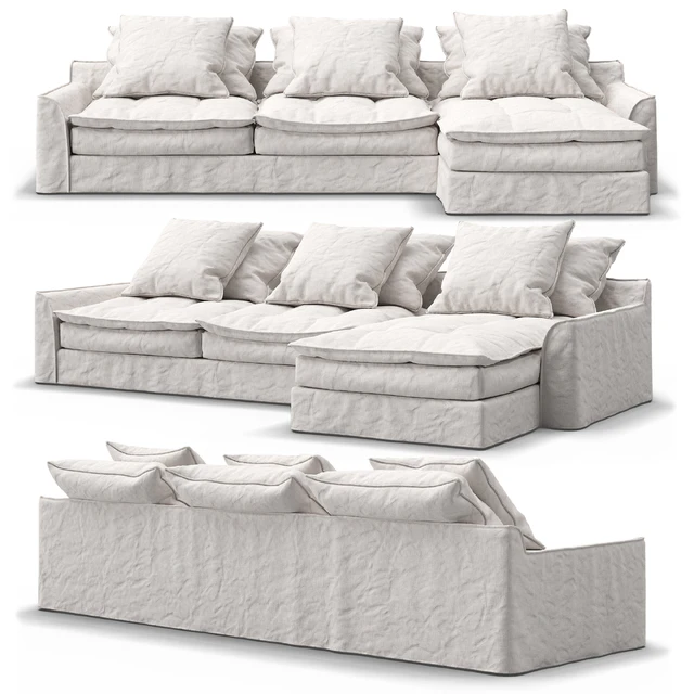 Furninova Sake LC sofa in 3 colors — Descargar