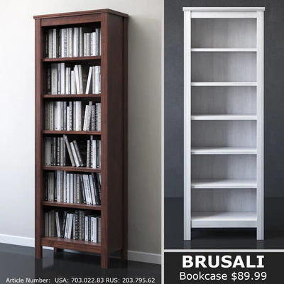 IKEA BRUSALI Bookcase — Ver 1