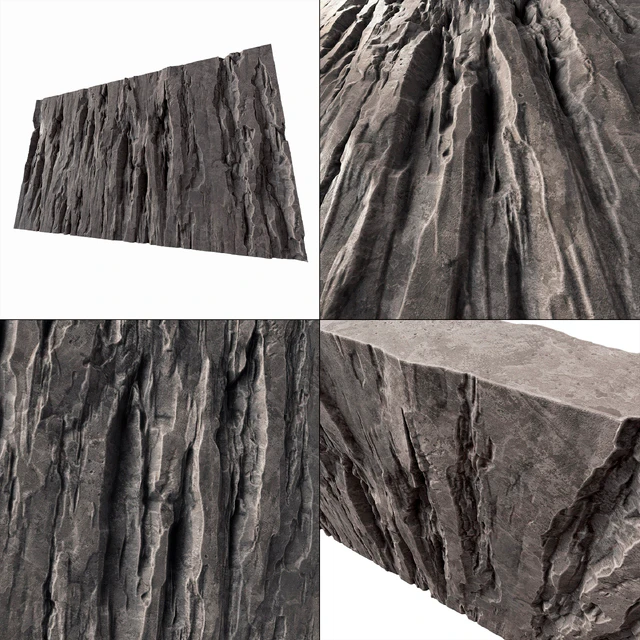Wall stone slab rock mono n1 / — Descargar