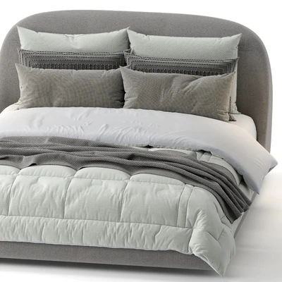 Flou Taormina double bed — Ver 2