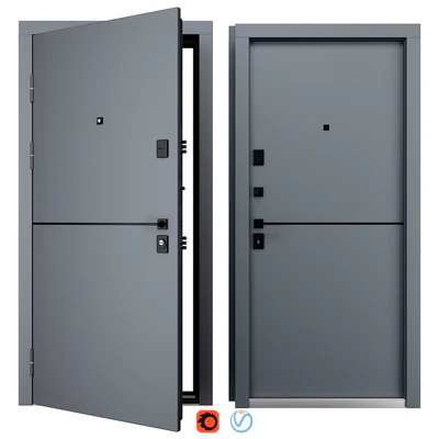 Entrance metal door Smart (Redfort) — Ver 1