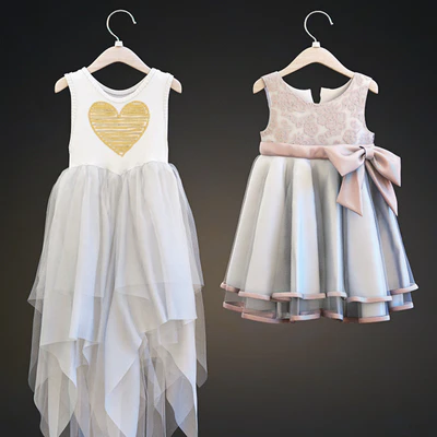 Two children's dresses — Ver 2