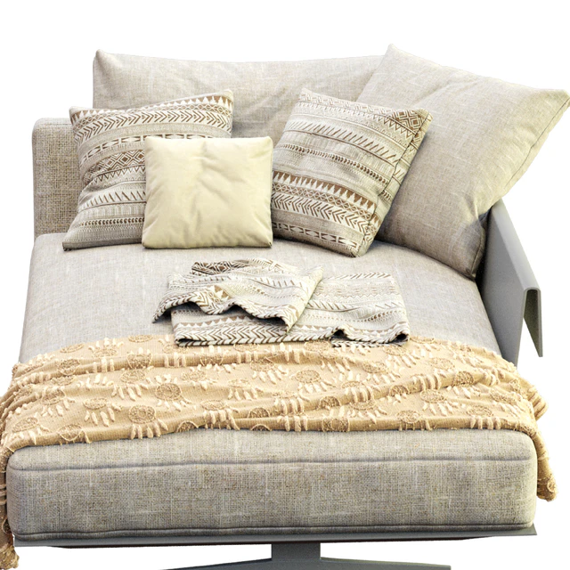 Chaise Lounge Bretton By Flexform — Скачать