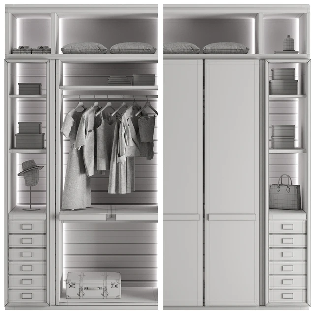 Inedito Asnaghi Stamford Wardrobe — Скачать