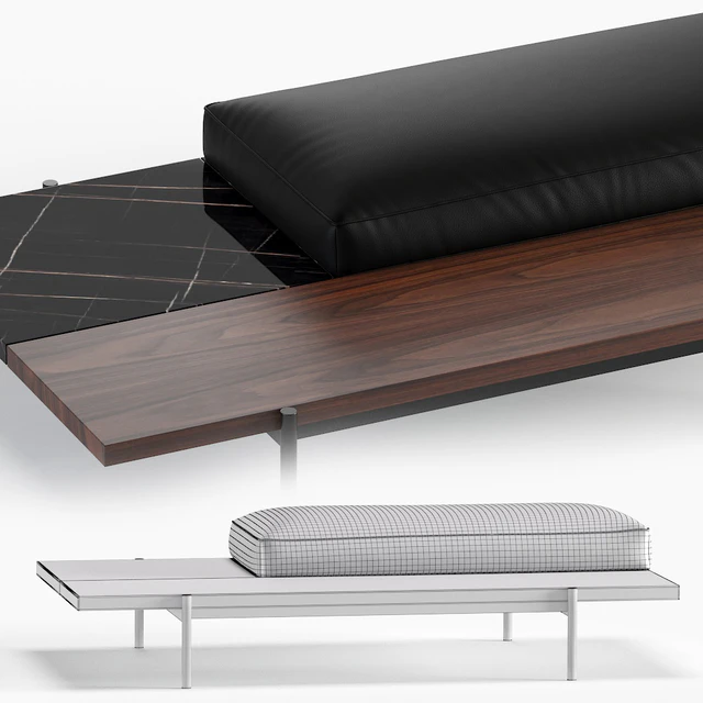 Superquadra Minotti Pouf 2021 Collection 2 Size — Descargar