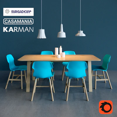 Table and chair by Casamania — Вид 1