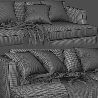 Flexform Barret Chaise Longue Sofa — Вид 2