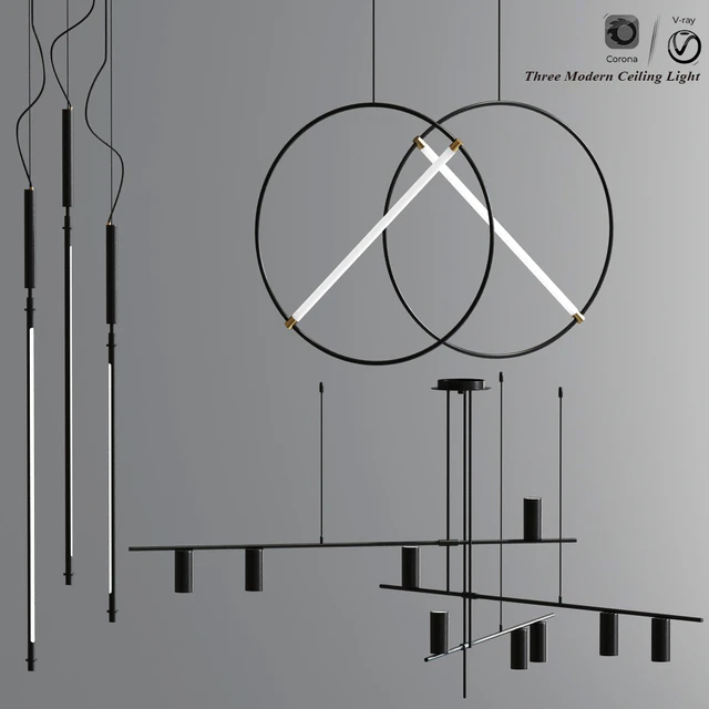 Modern Led Ceiling Light Collection — Скачать