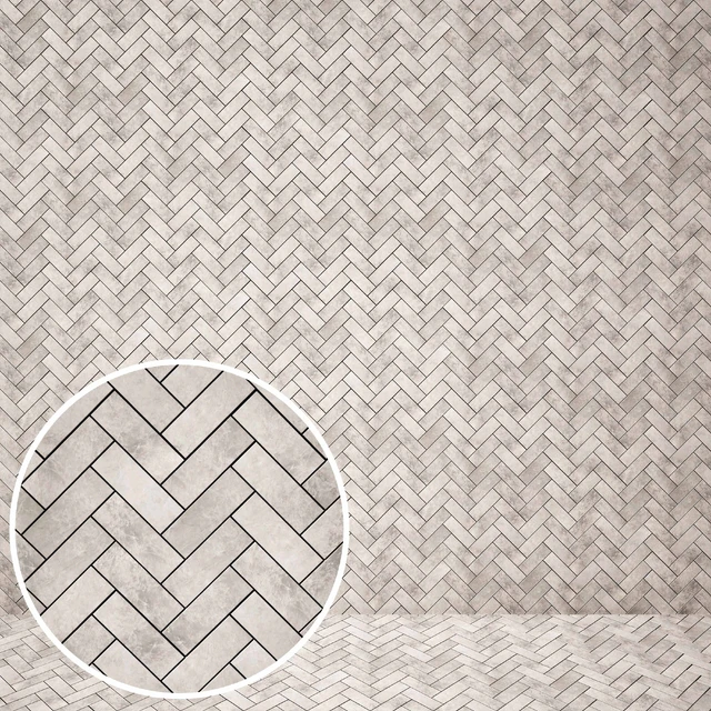IRIS Cube Mosaic Chevron white — Скачать