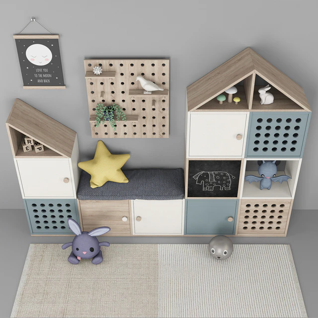 Furniture for children's room with decor 11 — Descargar