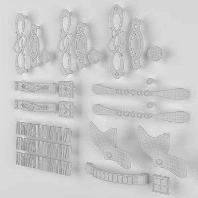 Furniture handles. Citterio Line — Ver 2