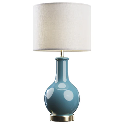 Table lamp Zen blue — Ver 1