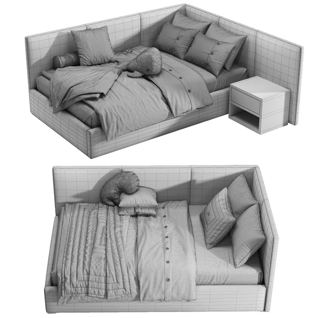 BR Corner Bed — Скачать