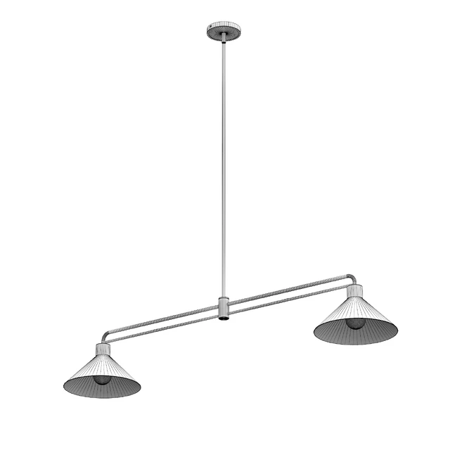 Andre Brass 2-Light Pendant — Скачать