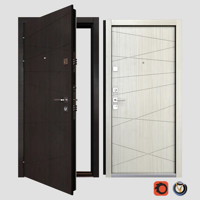Entrance metal door Mastino Monte — Ver 1