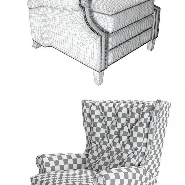 Кресло Hooker Furniture Balmoral Blair Recliner — Скачать