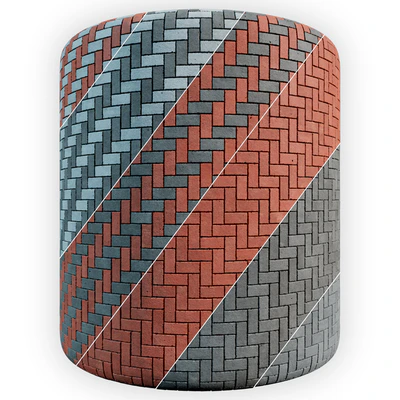 Paving Concrete Set 01 — Вид 2