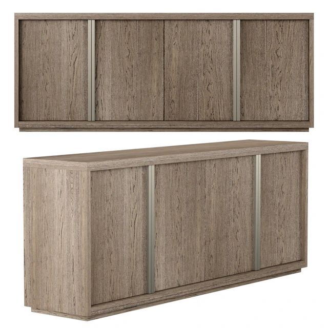 RH Modern Bezier panel 4-door sideboard — Descargar