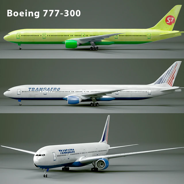 Boeing 777-300 — Descargar