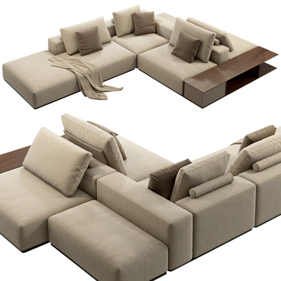 Poliform Westside Sofa set 3 — Ver 3