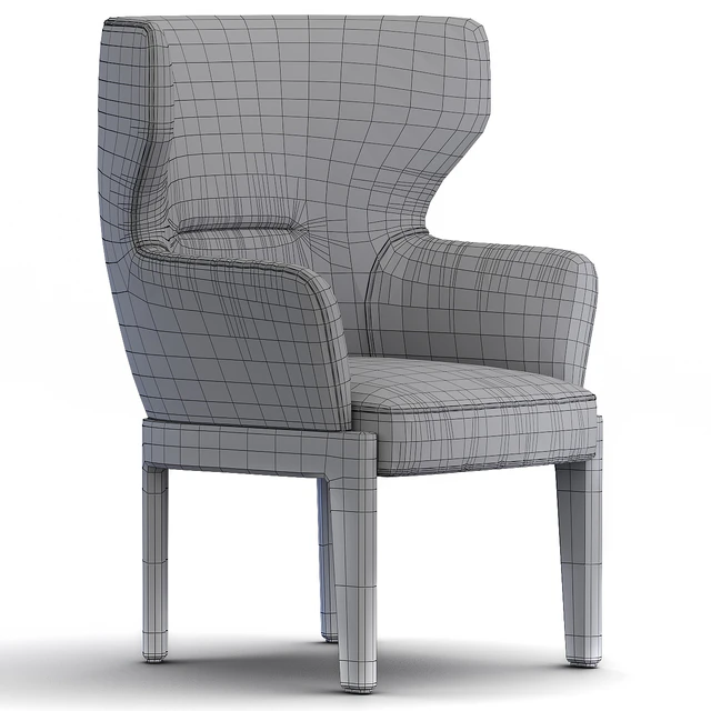 Molteni&C-CHELSEA- Armchair with armrests — Скачать