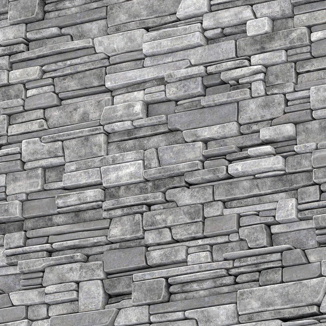 Wall stone clincer rock decor n1 / Каменная клинкерная стена — Скачать