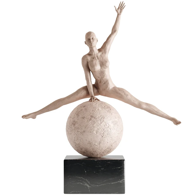 Human Sculptures 12(Girls With Balls) — Скачать