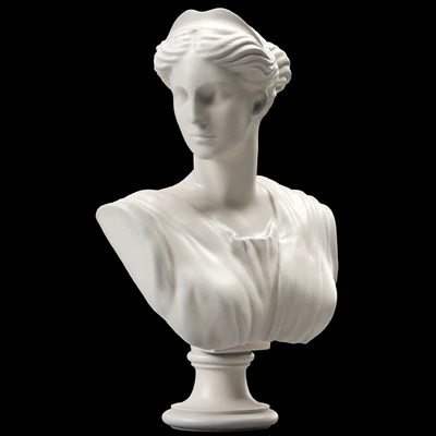 Artemis Bust Ancient Greek Goddess of Hunt — Ver 1
