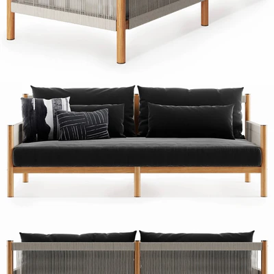 Architect Outdoor Sofa — View 2