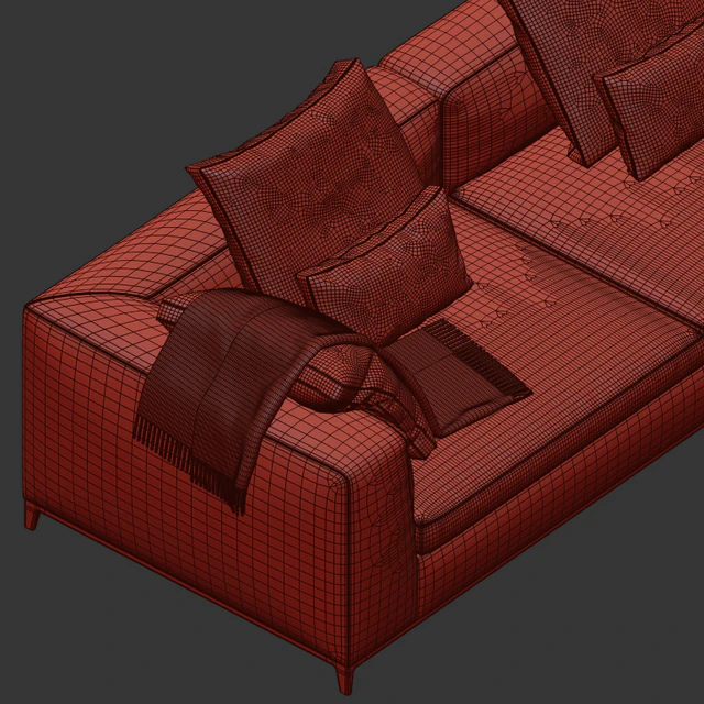 B&B italia Michel Club sofa — Скачать