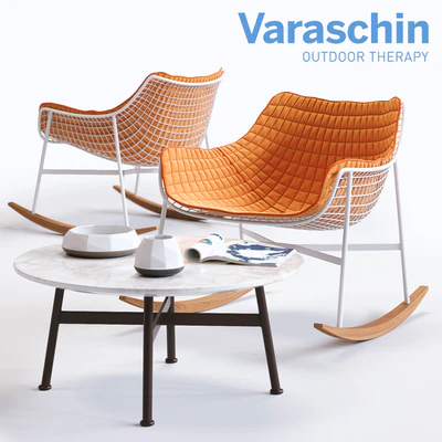 Varaschin SUMMERSET Rocking Armchair — Ver 1