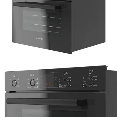 Bosch Serie 4 HBN43B260B Double Black Oven — Ver 2