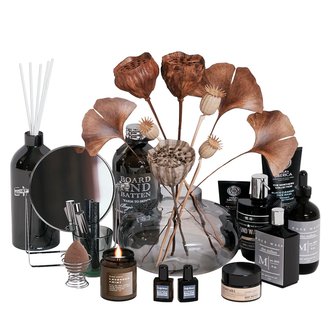 Decorative set with cosmetics — Descargar