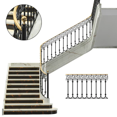 Neoclassical spiral staircase 3 — Вид 1