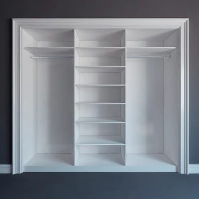 Встроенный шкаф 10\fitted wardrobe 10 — Вид 2