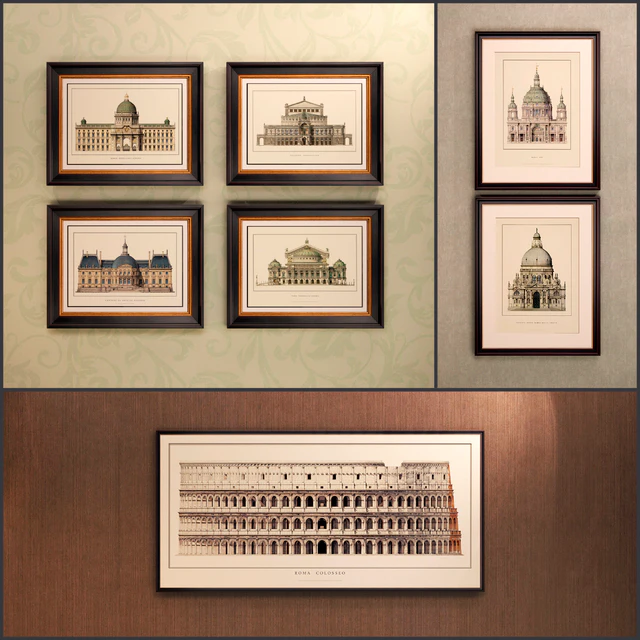 The picture in the frame: 12 Pieces (Collection 14) Architecture — Descargar